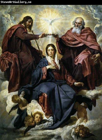 unknow artist The Coronation of the Virgin